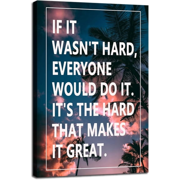 VELVET Motivational Canvas Wall Artspirational Office Decor 1 Pieces Prints Artwork for Bedroom Living Room Modern Home Decor Painting Picturesspirational Poster Ready to Hang 11x14inch Framed