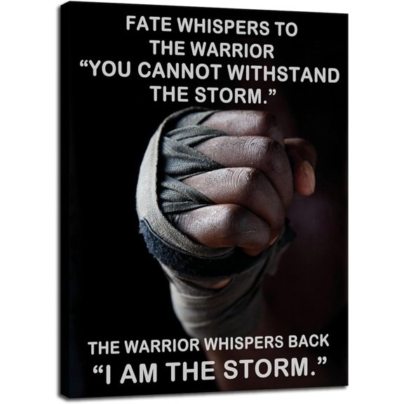 VELVET Motivational Quote Canvas Wall Artspirational Office Motto Paintingspiring Entrepreneur Posters I Am The Storm Prints Artwork School Office Classroom Wall Decor 8x10inch Framed
