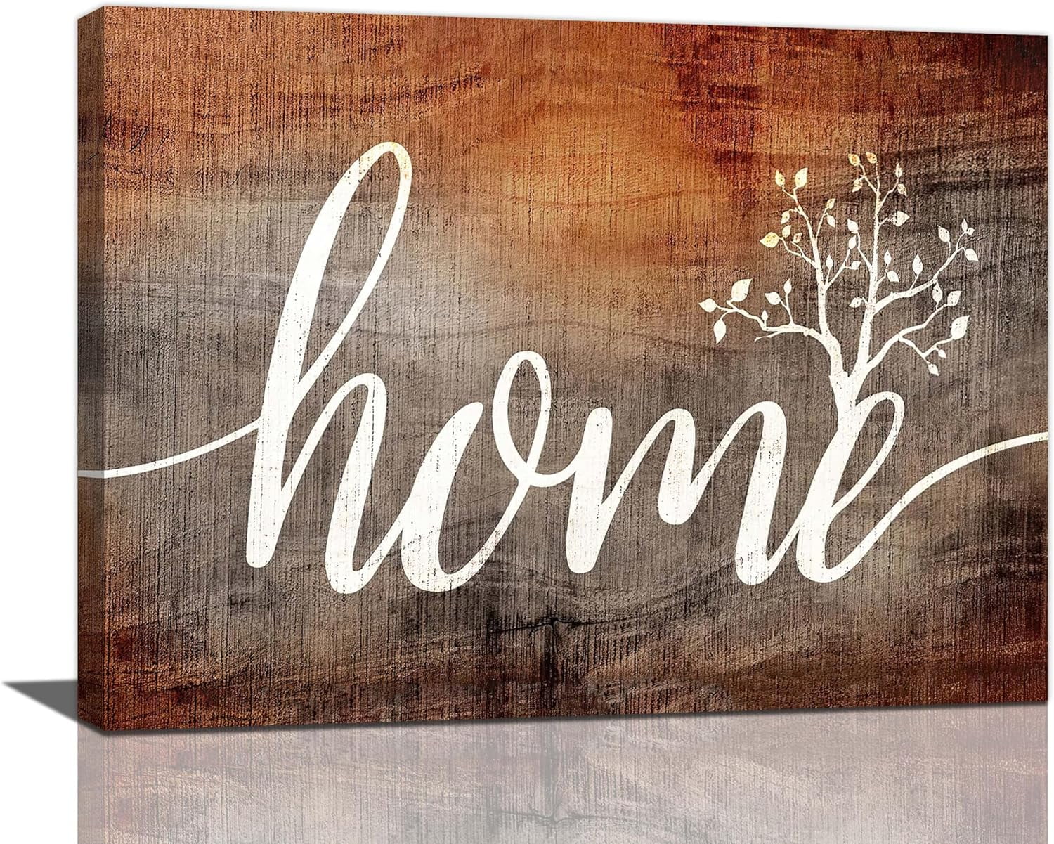 Rustic Quotes VELVET Rustic Home Quotes Canvas Painting Print Modern Family Decor ...