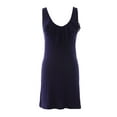 thumbnail image 1 of VELVET by Graham & Spencer Women's Ruffle Front Detail Tank Dress Medium Indigo, 1 of 3