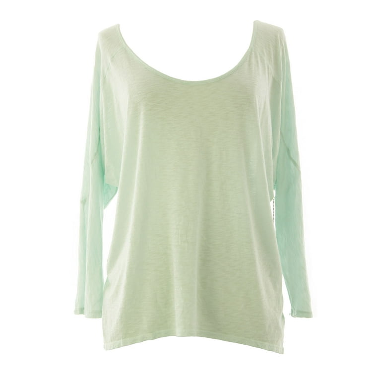 VELVET by Graham Spencer Women s Vintage Slub Dolman Tee Petite