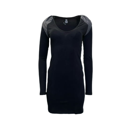 VENA CAVA Women's Black Pete Rock Long Sleeve Dress 60801