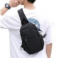 thumbnail image 1 of VENATIN Small Sling Crossbody Backpack Shoulder Messenger Bag for Men Women One Strap Backpack for Hiking Walking Biking Travel, 1 of 4