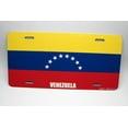 thumbnail image 1 of VENEZUELA FLAG METAL CAR LICENSE PLATE BANDERA DE VENEZUELA, VENEZUELAN FLAG - Aluminum ( 12 inch x 6 inch ), 1 of 5