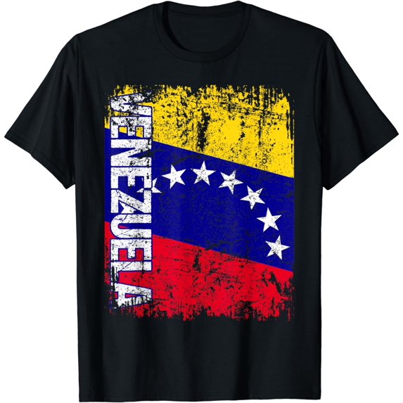 VENEZUELA Flag Vintage Distressed VENEZUELA T-Shirt