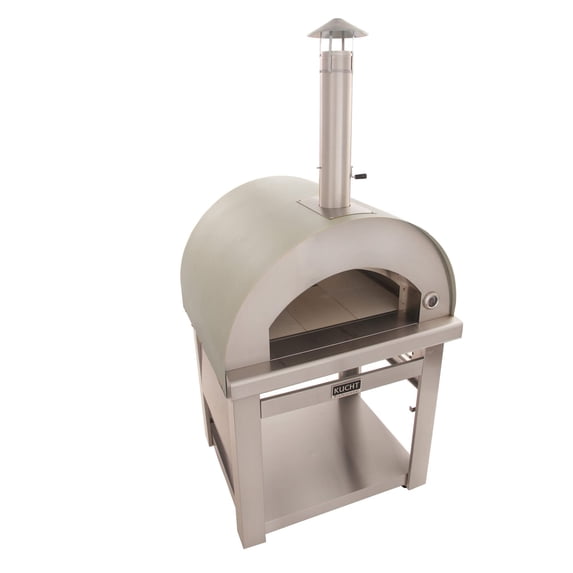 VENICE Outdoor Wood Fired Pizza Oven in Stainless Steel
