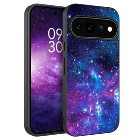 VENINGO for Google Pixel 11 Case Glow in the Dark Slim Thin Fluorescence Nebula Pattern PC Shell TPU Bumper Scratch-Resistant Protective Case for Google Pixel 11, Nebula Pattern