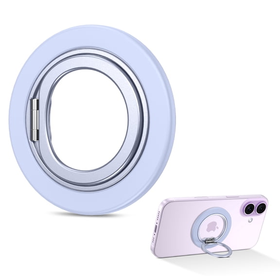 VENINGO for MagSafe Magnetic Phone Ring Grip - 360° Rotating Phone Ring Holder, Fit for iPhone 17 16 15 14 13 12, Pro, Pro Max, Plus, Mag-Safe Accessories,Purple