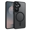 thumbnail image 1 of VENINGO Magnetic Case for Samsung Galaxy S25 FE, Compatible with Mag-safe, Slim Fit Matte Translucent Shockproof Anti-Yellowing Protective Cover, Black, 1 of 8