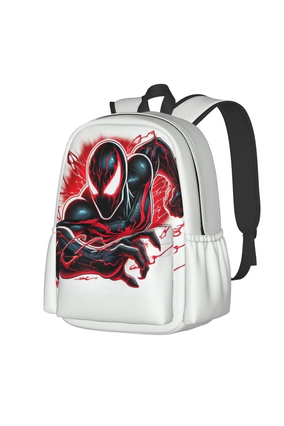VENOM Backpack Cartoon Backpack Anime Mochila Large Capacity Leisure Full Print for Outdoor Trip Gift for Friends Fans 16x11 inches