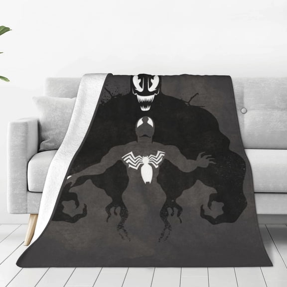 VENOM Blanket Anime Air-conditioning Quilt for Bed Sofa Camping Trips Gifts for Fans Friends 40x30