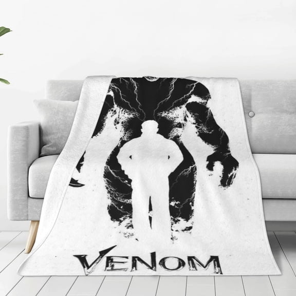 VENOM Blanket Anime Air-conditioning Quilt for Bed Sofa Camping Trips Gifts for Fans Friends 50x40