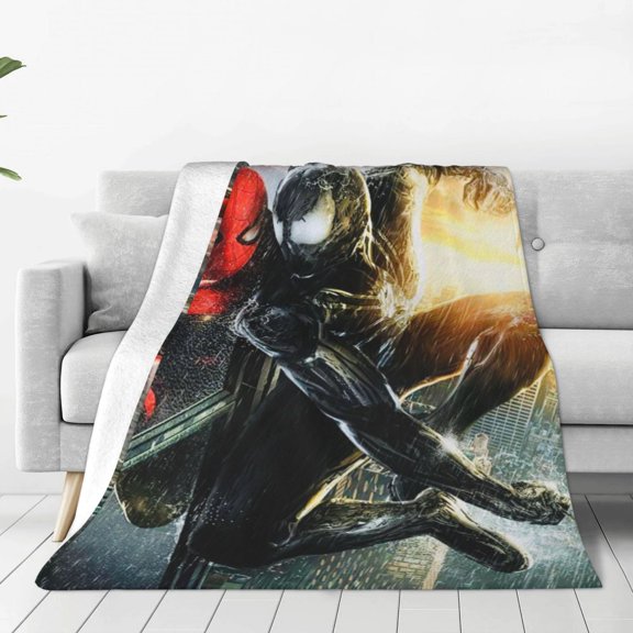 VENOM Blanket Anime Air-conditioning Quilt for Bed Sofa Camping Trips Gifts for Fans Friends 50x40