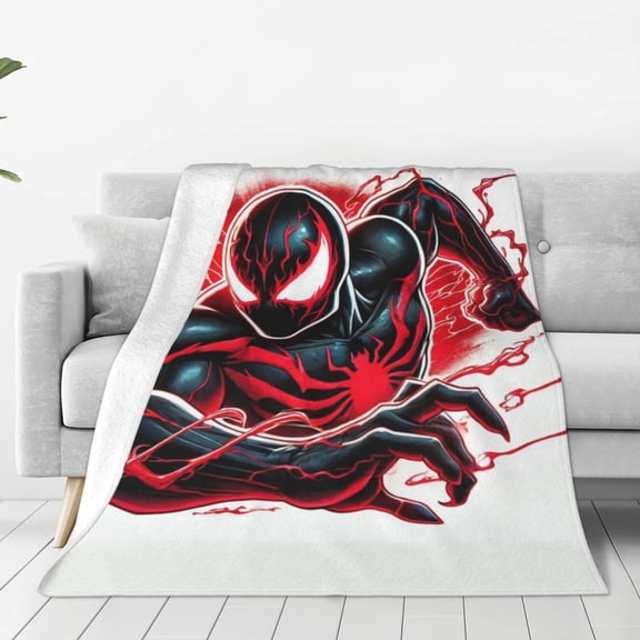 VENOM Blanket Anime Air-conditioning Quilt for Bed Sofa Camping Trips Gifts for Fans Friends 60x50