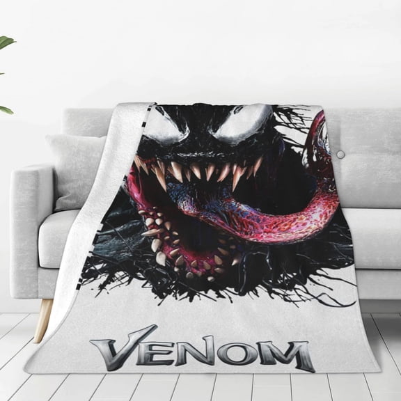 VENOM Blanket Anime Air-conditioning Quilt for Bed Sofa Camping Trips Gifts for Fans Friends 60x50