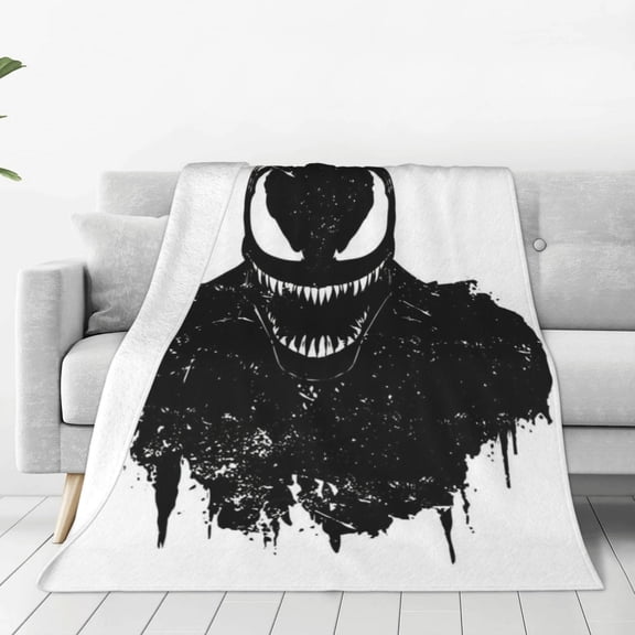 VENOM Blanket Anime Air-conditioning Quilt for Bed Sofa Camping Trips Gifts for Fans Friends 60x50