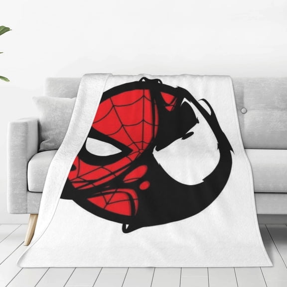 VENOM Blanket Anime Air-conditioning Quilt for Bed Sofa Camping Trips Gifts for Fans Friends 80x60