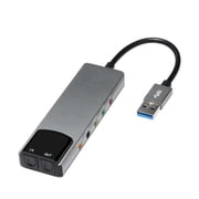 VENSIO-External USB Sound Card with 7.1 Surround Sound, SPDIF Optical Audio Card for PC and Laptop Home Theater