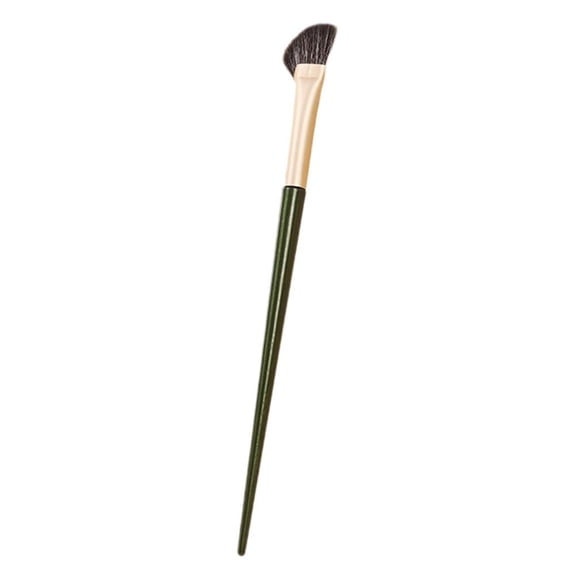 VENSIO-Vegan Angled Contour and Nose Shadow Brush, Professional Multi-Purpose Synthetic Blending Tool for Foundation and Blush, Beige