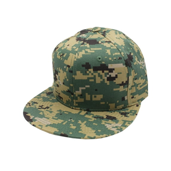 VENTANA Men's Fitted Baseball Hat Cap Flat Bill Blank