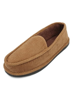 mens moccasin slippers walmart