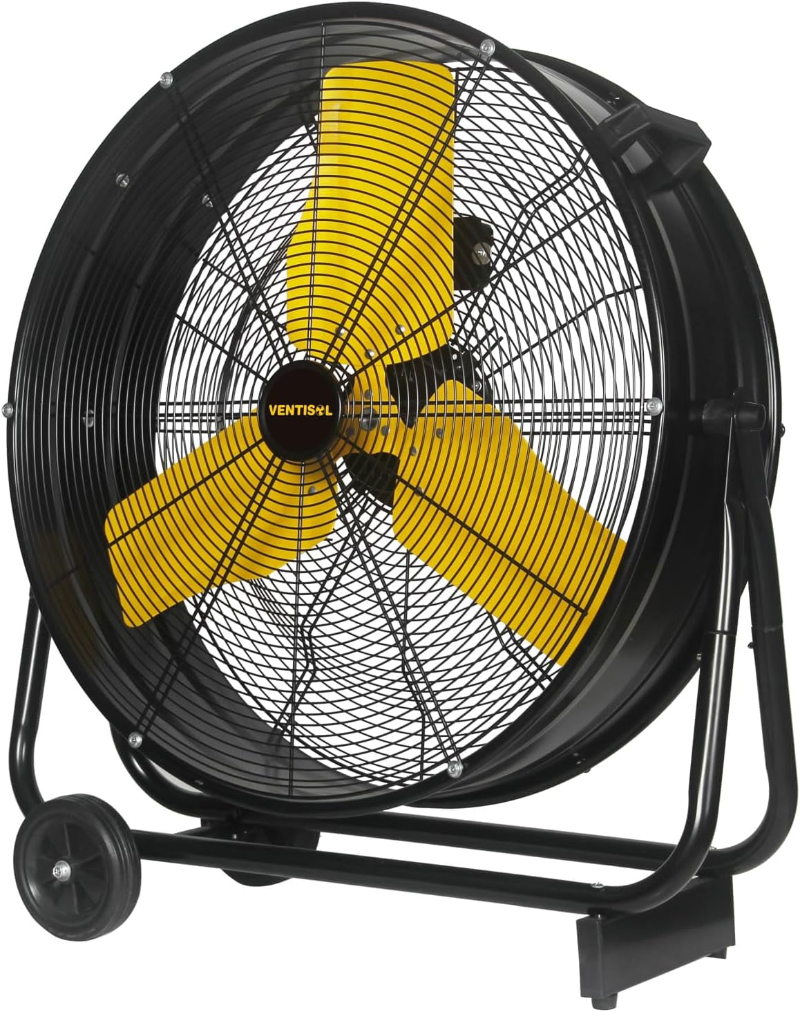 VENTISOL 24 Inch Industrial Drum Fan, 8800 CFM Heavy Duty Floor Fan ...