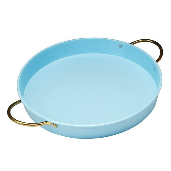 Red Pomegranate 2036-6 Vento 14.5 in. Turquoise Tray