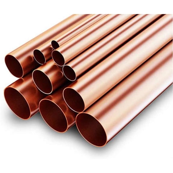 VENTRAL Copper Pipe Type M - Custom Size and Length 1/2" (0.50)