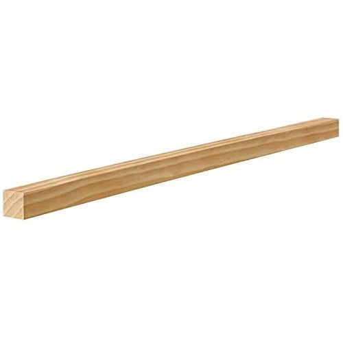 VENTRAL Lumber 2 in. x 2 in. (1.5 in. x 1.5 in.) Construction Premium Whitewood Board Stud Wood