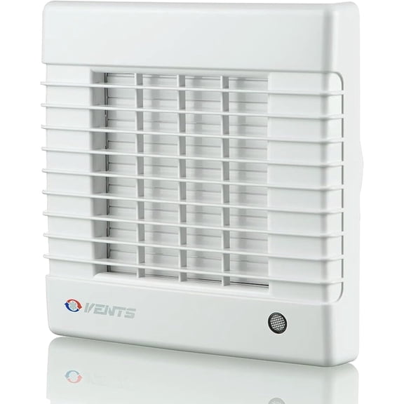 VENTS-US 150 MA Axial Fan - Easy to Install 6" Through The Wall Exhaust Fan, 176 CFM, with Automatic Shutters - Removes Unpleasant Odors, Fumes, and Airborne Pollutants