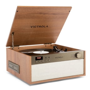 Victrola Venture Vista - 5-in-1 Record Player: Turntable, CD Player, Bluetooth, and VINYLSTREAM