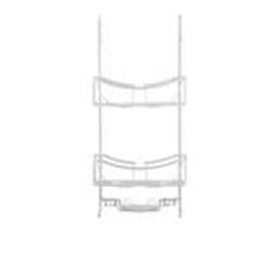 VENUS 3-Tier OTD Shower Caddy Aluminum