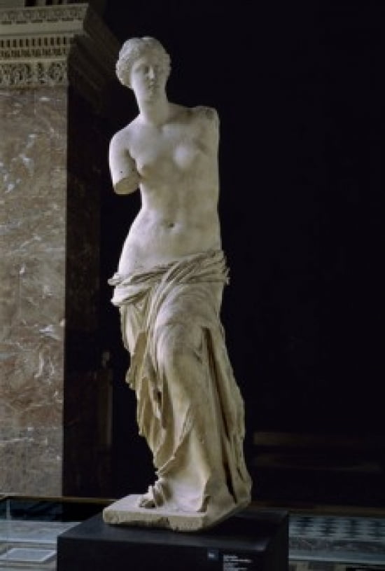 VENUS OF MILO VENUS DE MILO GREEK ART d Musee du Louvre Paris Canvas Art - (24 x 36)