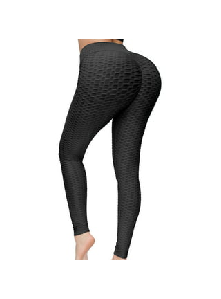 Tight Yoga Pants,Butt Lifting Anti Cellulite Leggings for Women High Waisted  Yoga Pants Workout Tummy Control Sport Tights 