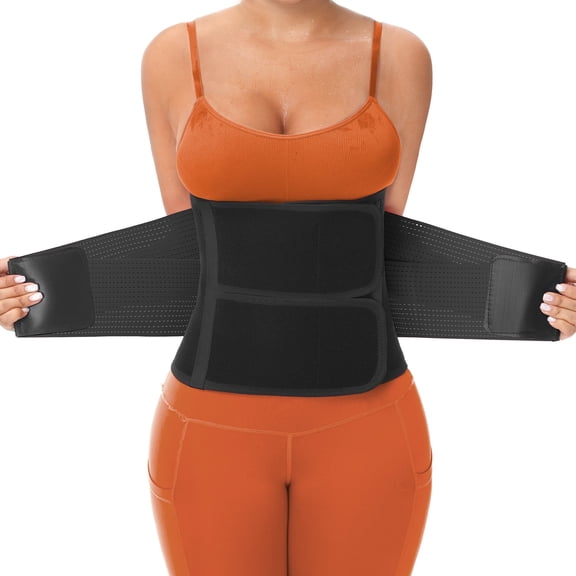 VENUZOR Sweat Waist Trainer for Women Man Waist Tmimmer Ab Belt Tummy Control Body Shaper Workout Sauna Suit