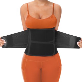 Cosi Waist Trimmer Belt For Men & Women - Stomach Slimmer, Sauna Effect Workout Belt