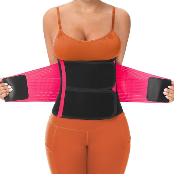 VENUZOR Sweat Waist Trainer for Women Man Waist Tmimmer Ab Belt Tummy Control Body Shaper Workout Sauna Suit