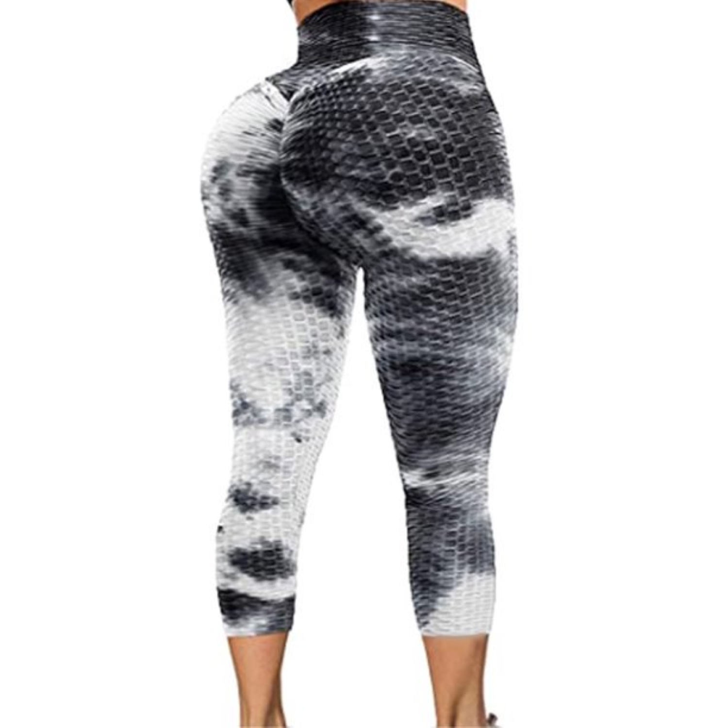 VENUZOR Women's Capris Yoga Pants High Waist Leggings Butt Lift Booty