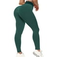 thumbnail image 1 of VENUZOR Women's High Waist Booty Yoga Pants Butt Lift Textured Leggings Weight Loss Tummy Control Workout Pants Textured Ruched Booty Tights Running Gym, 1 of 6