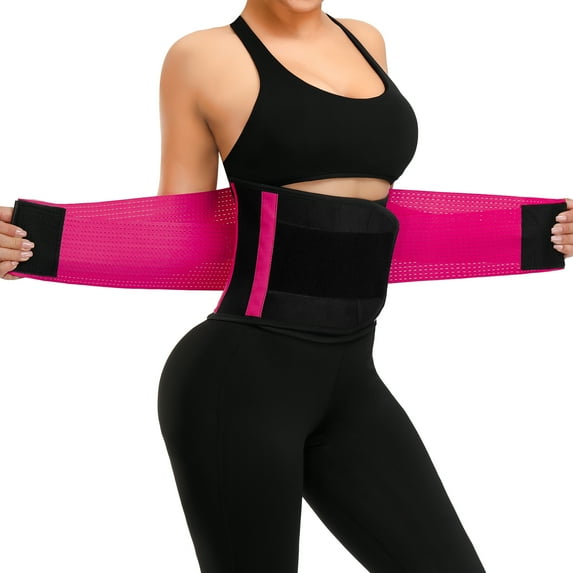 VENUZOR Women's Waist Trainer Belt Slimming Body Shaper Belt Trimmer Weight Loss Sports Girdle Belt