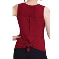 thumbnail image 1 of VENUZOR Women's Workout Crop Tank Tops Cropped Muscle Running Tees Quick Dry Gym Yoga Shirts Sleeveless Loose Flowy Crop Tops Tie Back Musle Tank, 1 of 3