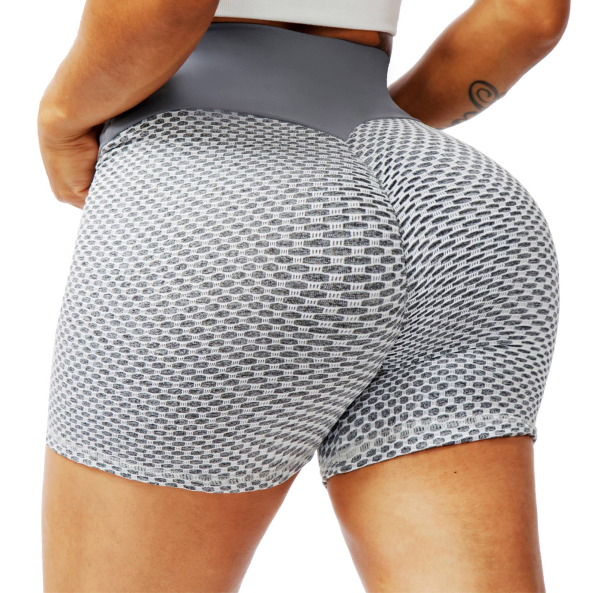 Workout Yoga Shorts for Women High Waist Tummy Control Butt Lifting Running Athletic Shorts Leggings Scrunch Butt Female Hot Pants