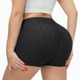 thumbnail image 1 of VENUZOR Yoga Shorts for Women Ruched Butt Lifting Booty Anti Cellulite Shorts Scrunch Textured Workout Shorts, 1 of 6