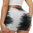 thumbnail image 1 of VENUZOR Yoga Shorts for Women Ruched Butt Lifting Booty Anti Cellulite Shorts Scrunch Textured Workout Shorts, 1 of 3