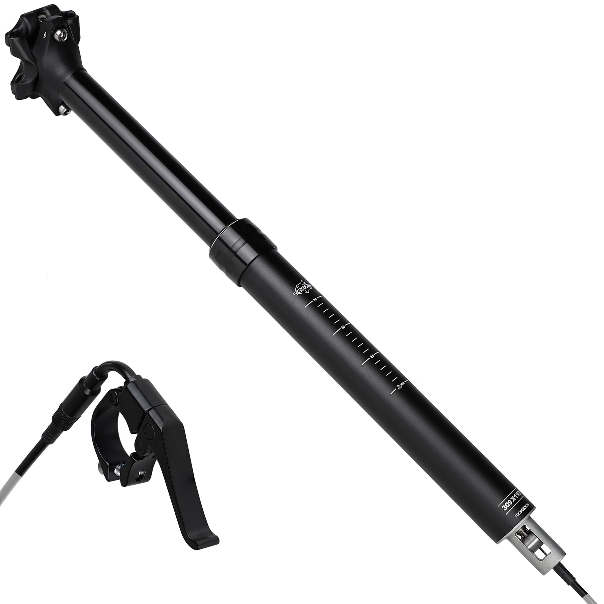 VENZO Mountain Bike MTB Dropper Seatpost Remote 30.9 x