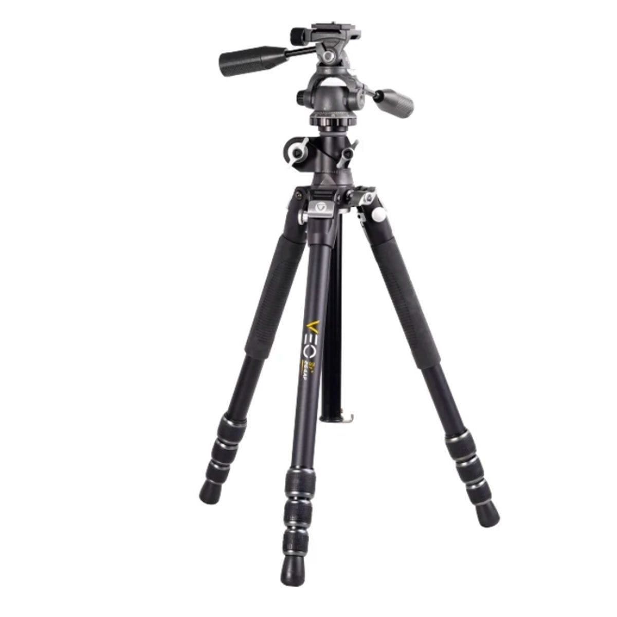 Vanguard VEO 3T+ 264AP 4-Section Aluminum Travel Tripod with Pan Head, Black