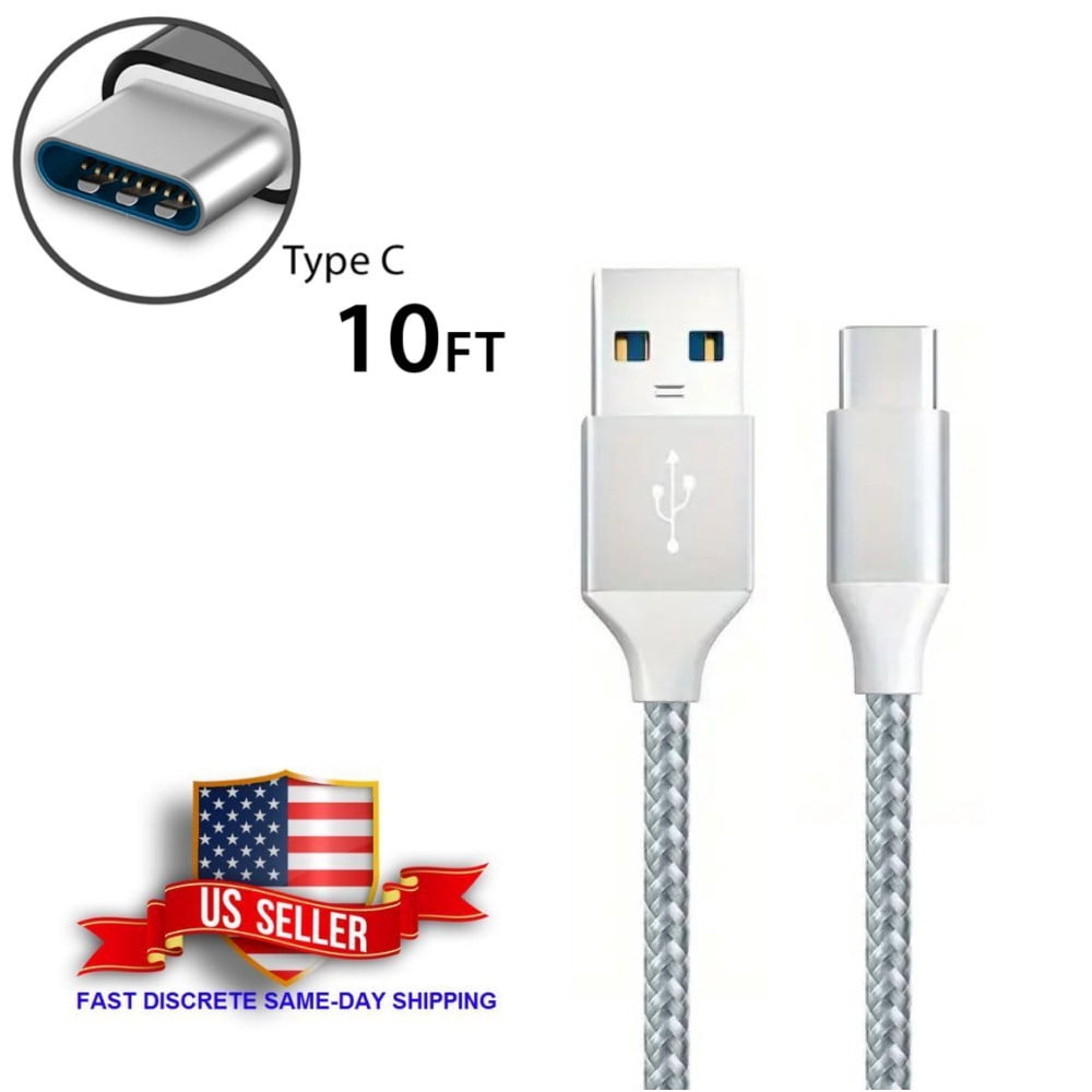 VERA 10 Ft Data Cable Braided Super Compatibility Flexible Type C Fast vera-10-ft-data-cable-braided-super-compatibility-flexible-type-c-fast