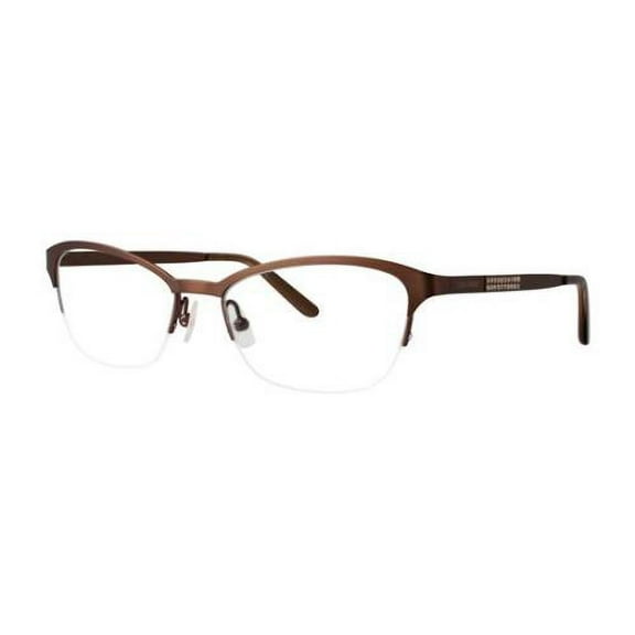 VERA WANG Eyeglasses CATLIN Brown 53MM