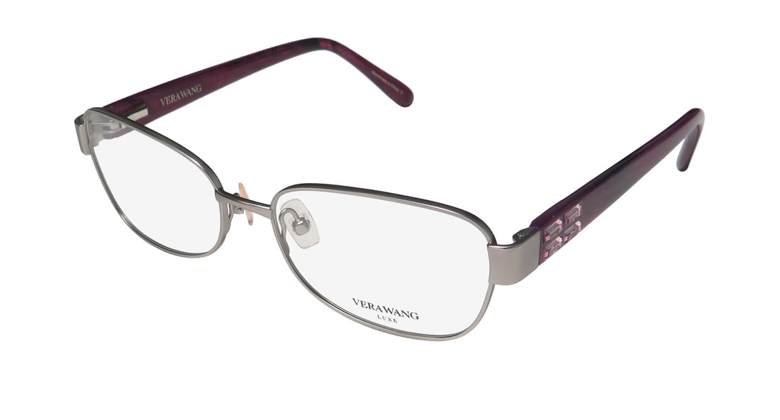 VERA WANG Eyeglasses JOANIE Gunmetal 55MM - Walmart.com VERA WANG Eyeglasses JOANIE Gunmetal 55MM - Walmart.com