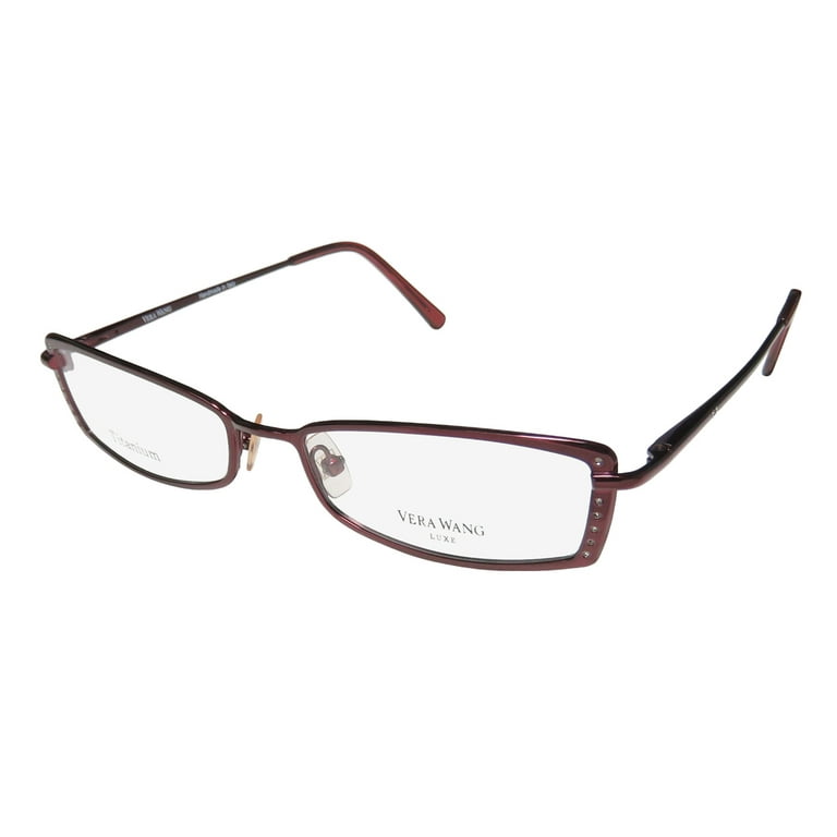 VERA WANG Eyeglasses TRILOGY I Bordeaux 50MM Walmart